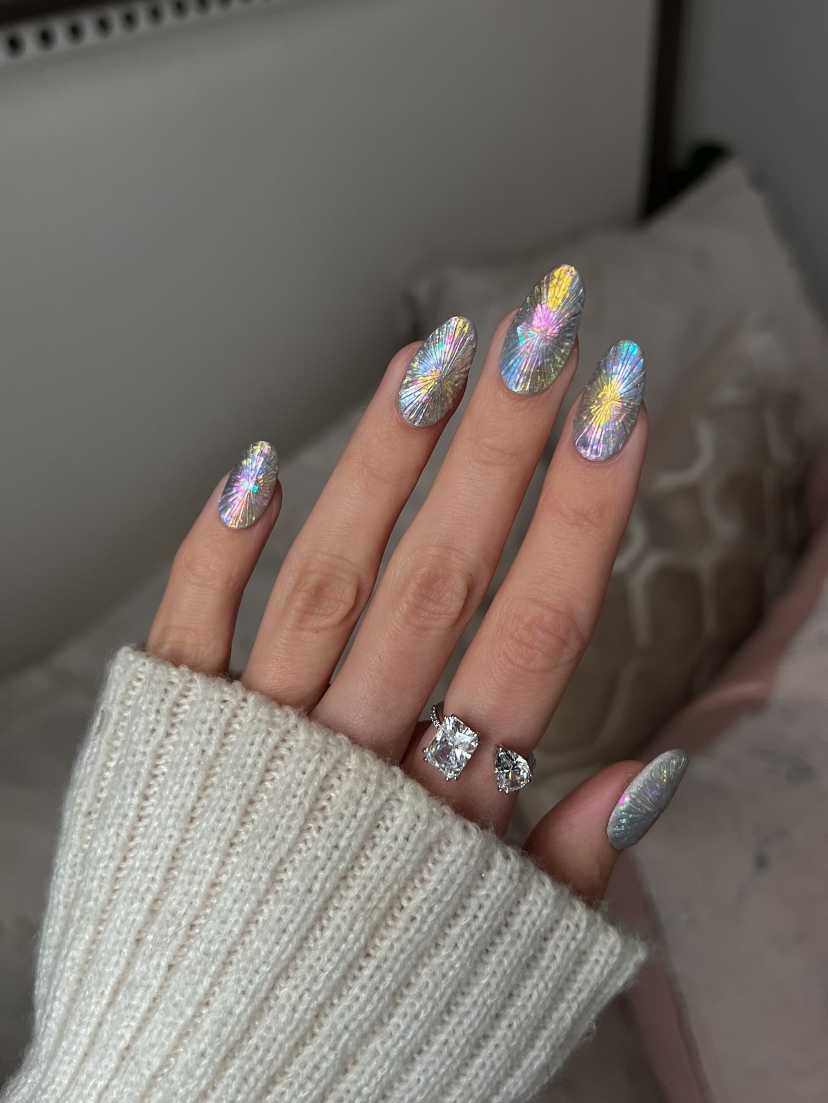 Мигдалеподібний манікюр на зиму 2026, який надихає