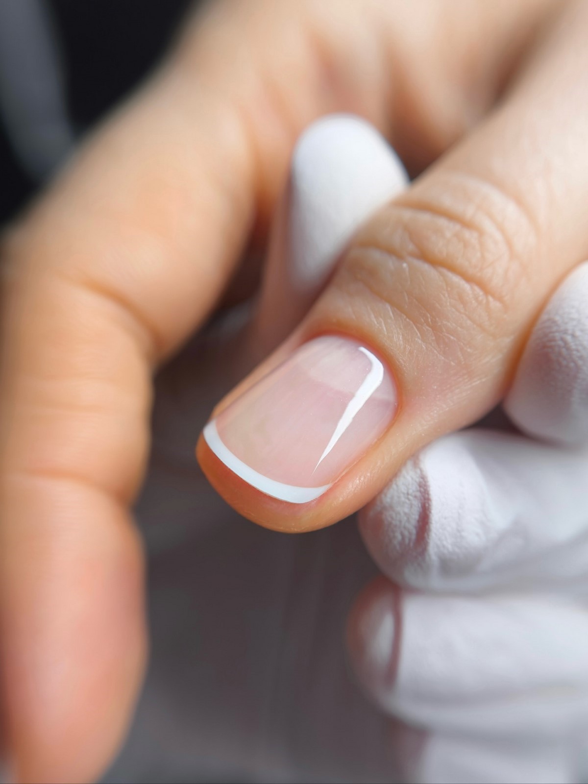 Френч на травень 2026 для коротких нігтів